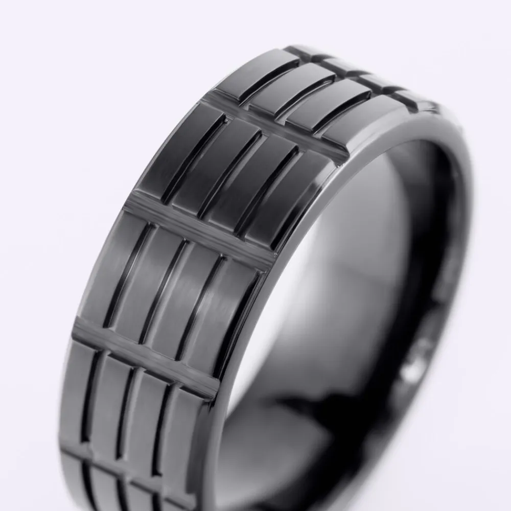 Bague Fabio Acier Noir|Marc Orian Clearance