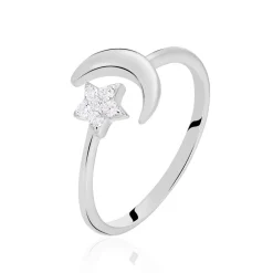 Bague Feeria Argent Blanc Oxyde De Zirconium|Marc Orian Online