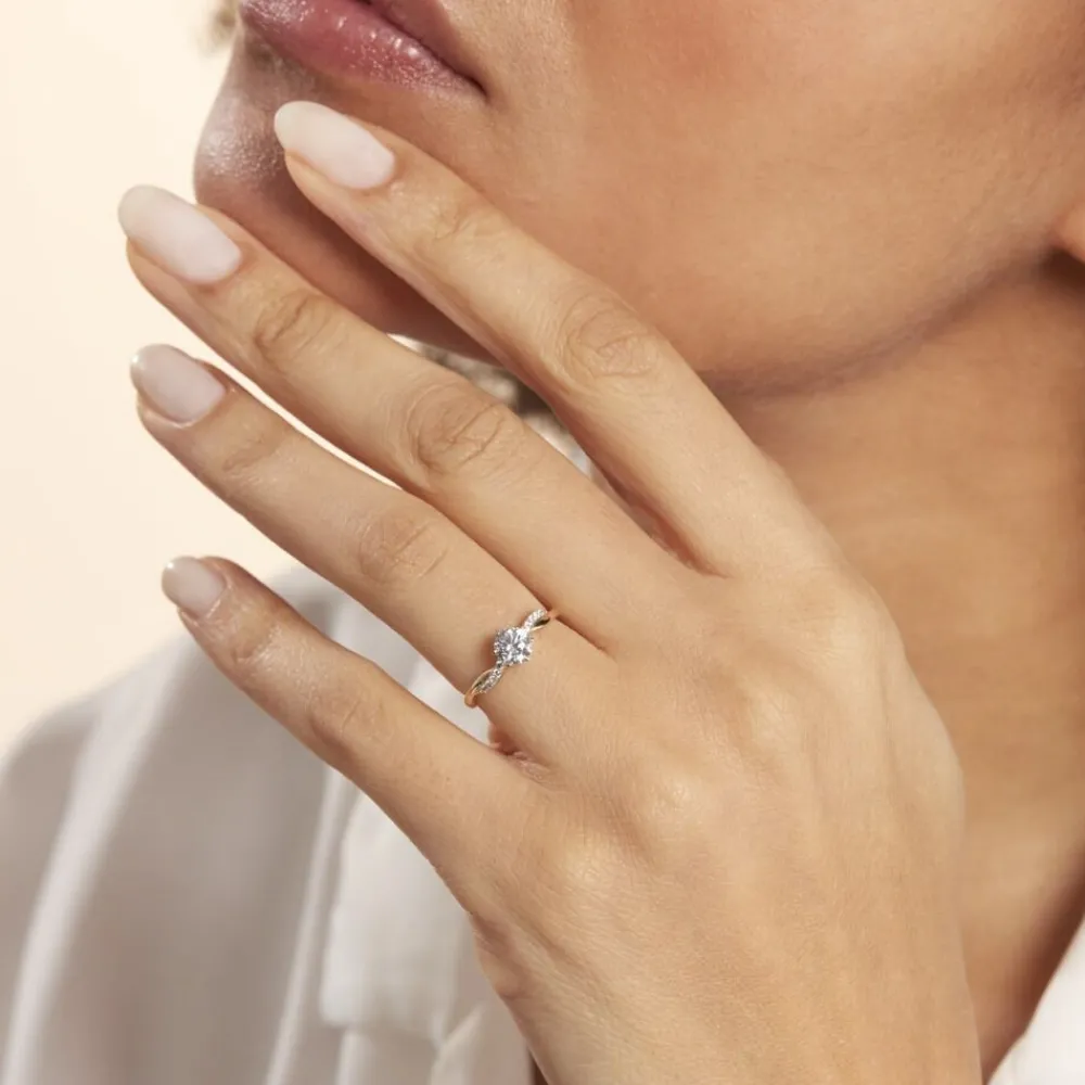 Bague Filipa Or Bicolore Oxyde De Zirconium|Marc Orian Sale
