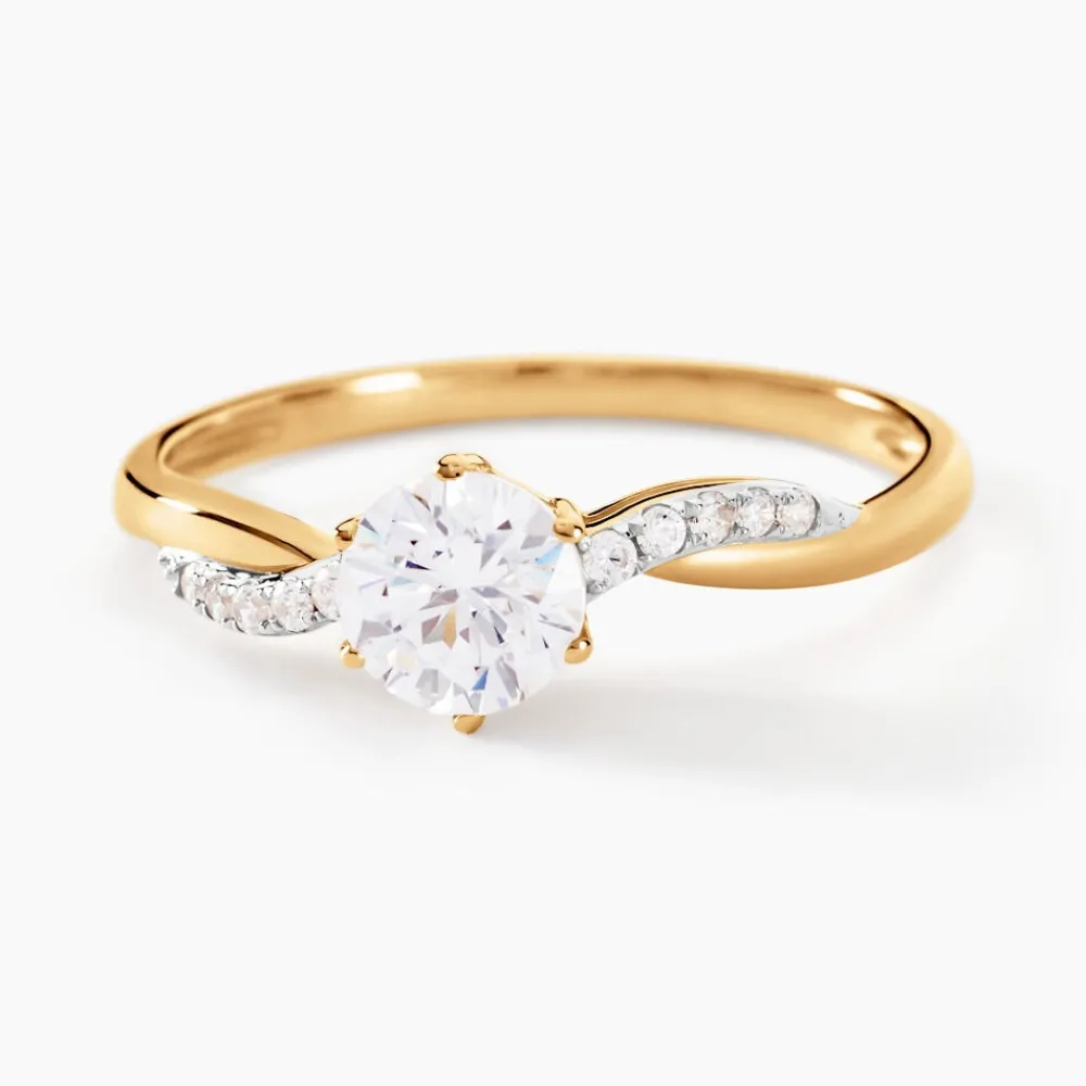 Bague Filipa Or Bicolore Oxyde De Zirconium|Marc Orian Sale