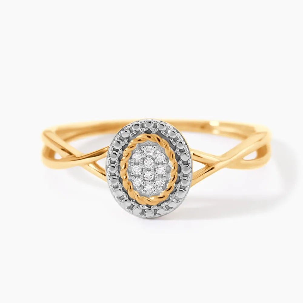Bague Finola Or Jaune Diamant|Marc Orian Discount