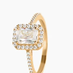 Bague Flavy Plaqué Or Jaune Oxyde De Zirconium|Marc Orian Online