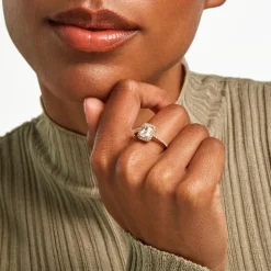 Bague Flavy Plaqué Or Jaune Oxyde De Zirconium|Marc Orian Online