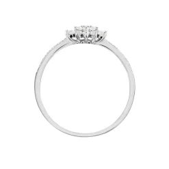 Bague Floris Or Blanc Oxyde De Zirconium|Marc Orian Sale