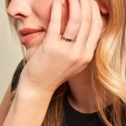 Bague Gamboa Plaqué Or Jaune Verre Oxyde De Zirconium|Marc Orian Discount