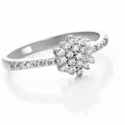 Bague Garoune Argent Blanc Oxyde De Zirconium|Marc Orian Sale
