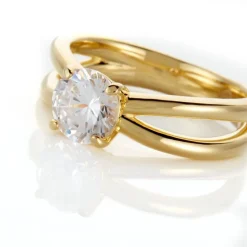Bague Gen Plaqué Or Oxyde De Zirconium|Marc Orian Hot