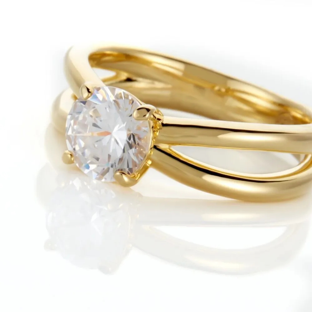 Bague Gen Plaqué Or Oxyde De Zirconium|Marc Orian Hot