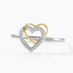 Bague Gine Or Jaune Argent Blanc Oxyde De Zirconium|Marc Orian Hot