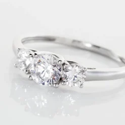 Bague Habib Or Blanc Oxyde|Marc Orian Discount