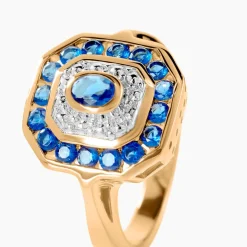 Bague Hans Plaqué Or Oxyde Pierre|Marc Orian Hot