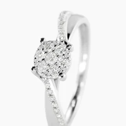 Bague Hebe Or Blanc Diamant|Marc Orian Best