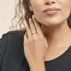 Bague Hebe Or Blanc Diamant|Marc Orian Best
