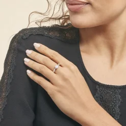 Bague Hebe Or Blanc Diamant|Marc Orian Best