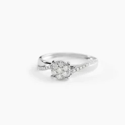 Bague Hebe Or Blanc Diamant|Marc Orian Best