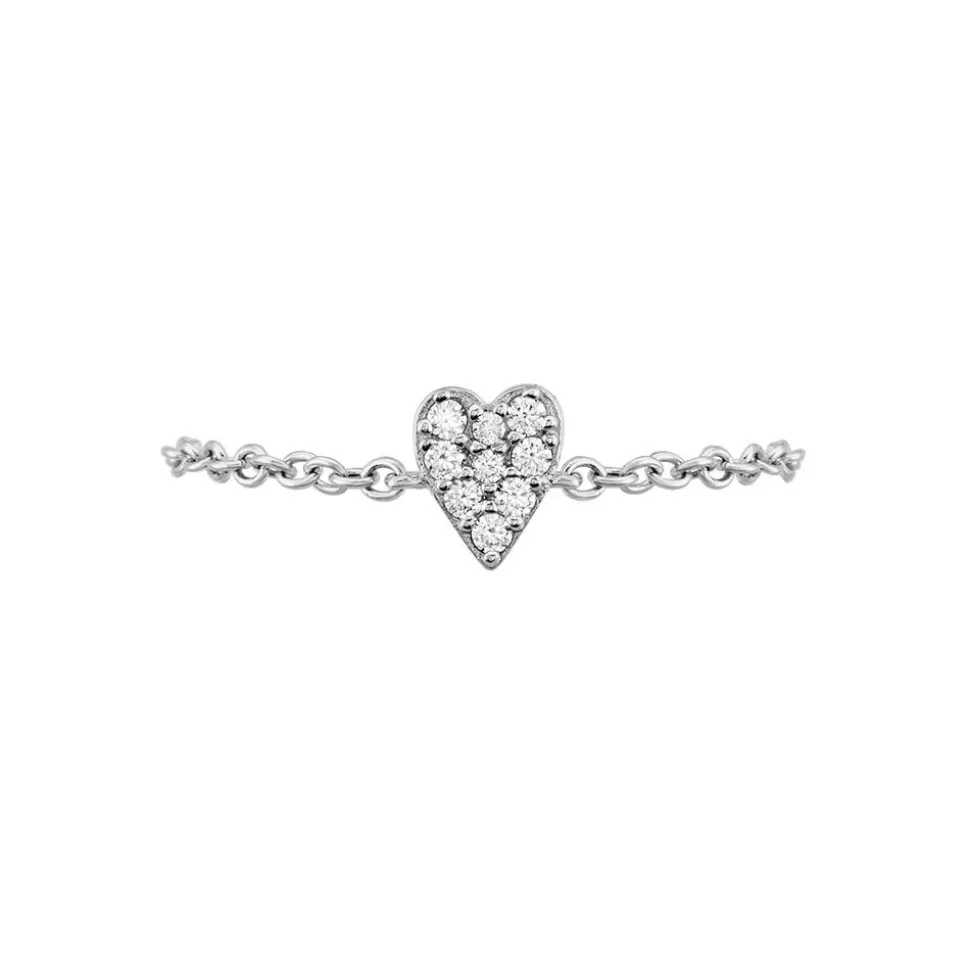 Bague Hetty Argent Blanc Oxyde De Zirconium