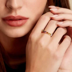Bague Hortense Or Jaune Topaze Péridot|Marc Orian Outlet