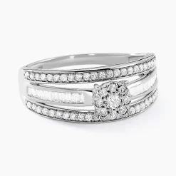 Bague Humphrey Or Blanc Diamant