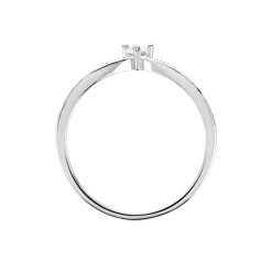 Bague Hyman Argent Blanc Oxyde De Zirconium|Marc Orian Clearance