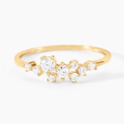 Bague Illumia Or Jaune Oxyde De Zirconium