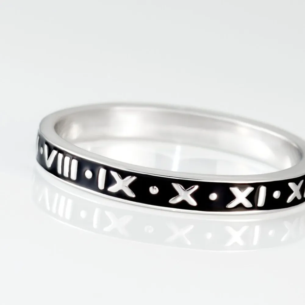 Bague Ilyan Argent Blanc|Marc Orian Hot