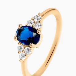 Bague Inara Plaqué Or Doré Oxyde De Zirconium|Marc Orian New