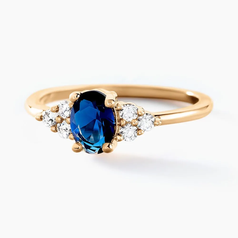 Bague Inara Plaqué Or Doré Oxyde De Zirconium|Marc Orian New