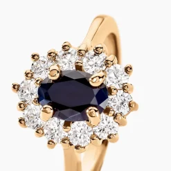 Bague Insaf Plaqué Or Jaune Oxyde De Zirconium|Marc Orian Hot