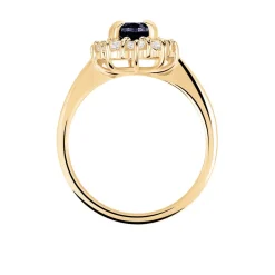 Bague Insaf Plaqué Or Jaune Oxyde De Zirconium|Marc Orian Hot