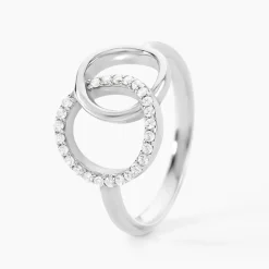 Bague Isabel Argent Blanc Oxyde De Zirconium|Marc Orian Best