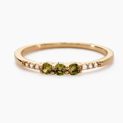 Bague Isaline Plaque Or Jaune Oxyde De Zirconium|Marc Orian Sale