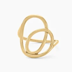 Bague Iza Plaque Or Jaune|Marc Orian Sale