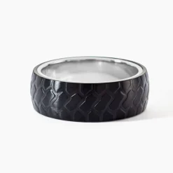 Bague Jakab Acier Gris|JOURDAN Discount