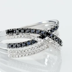 Bague Julianne Or Blanc Diamant|Marc Orian Online