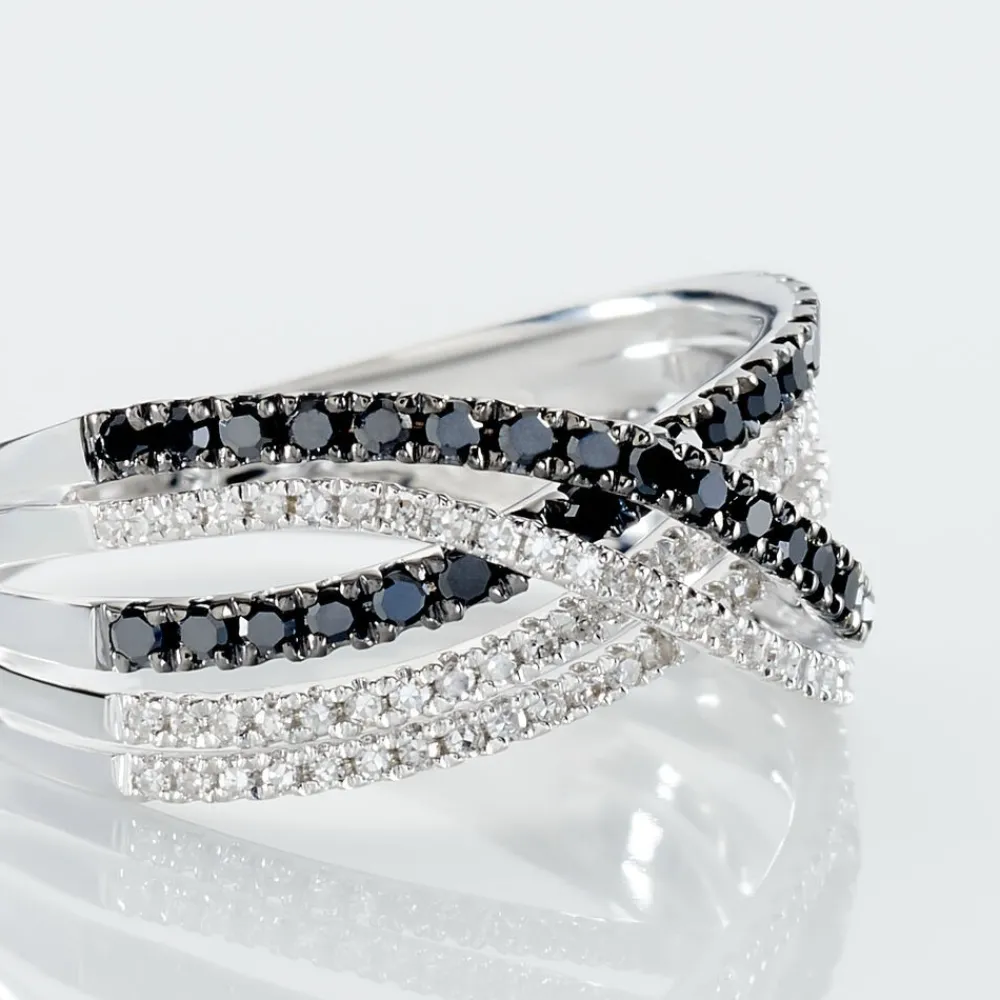 Bague Julianne Or Blanc Diamant|Marc Orian Online