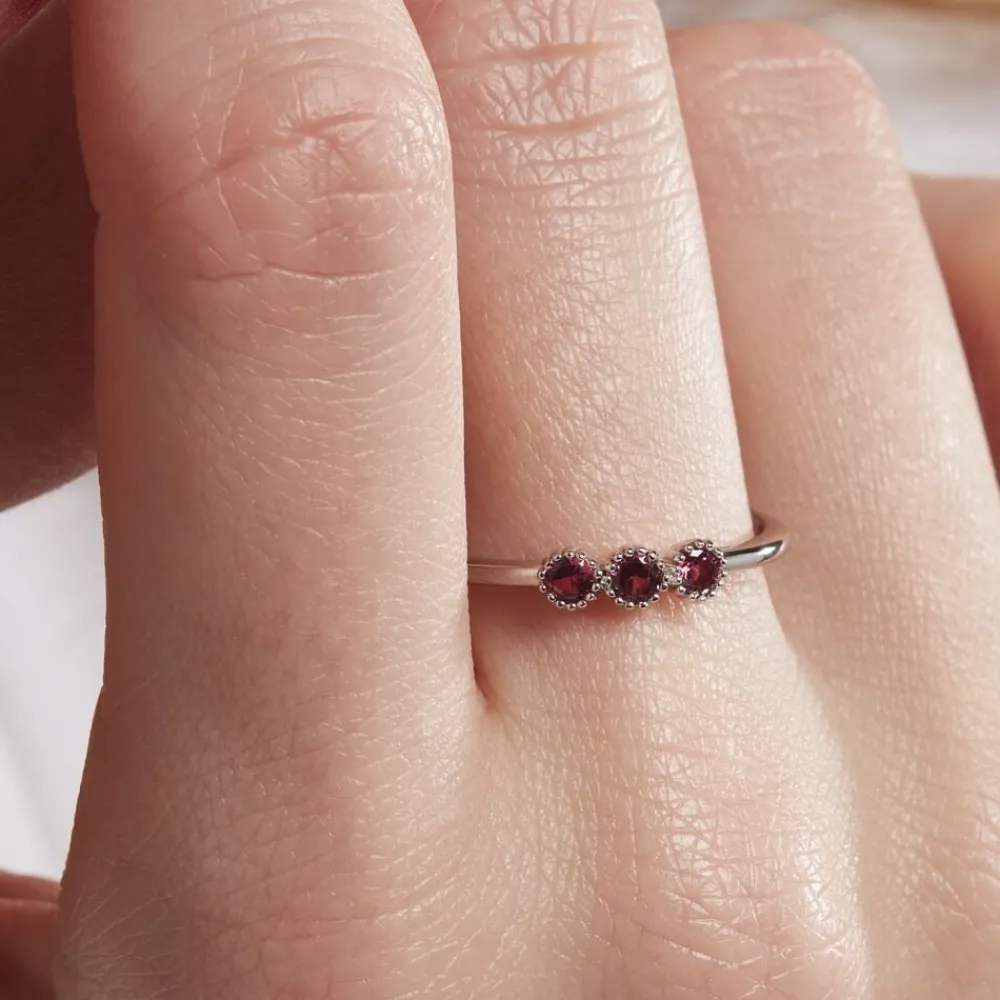 Bague Kasey Argent Blanc Oxyde De Zirconium|Marc Orian Sale