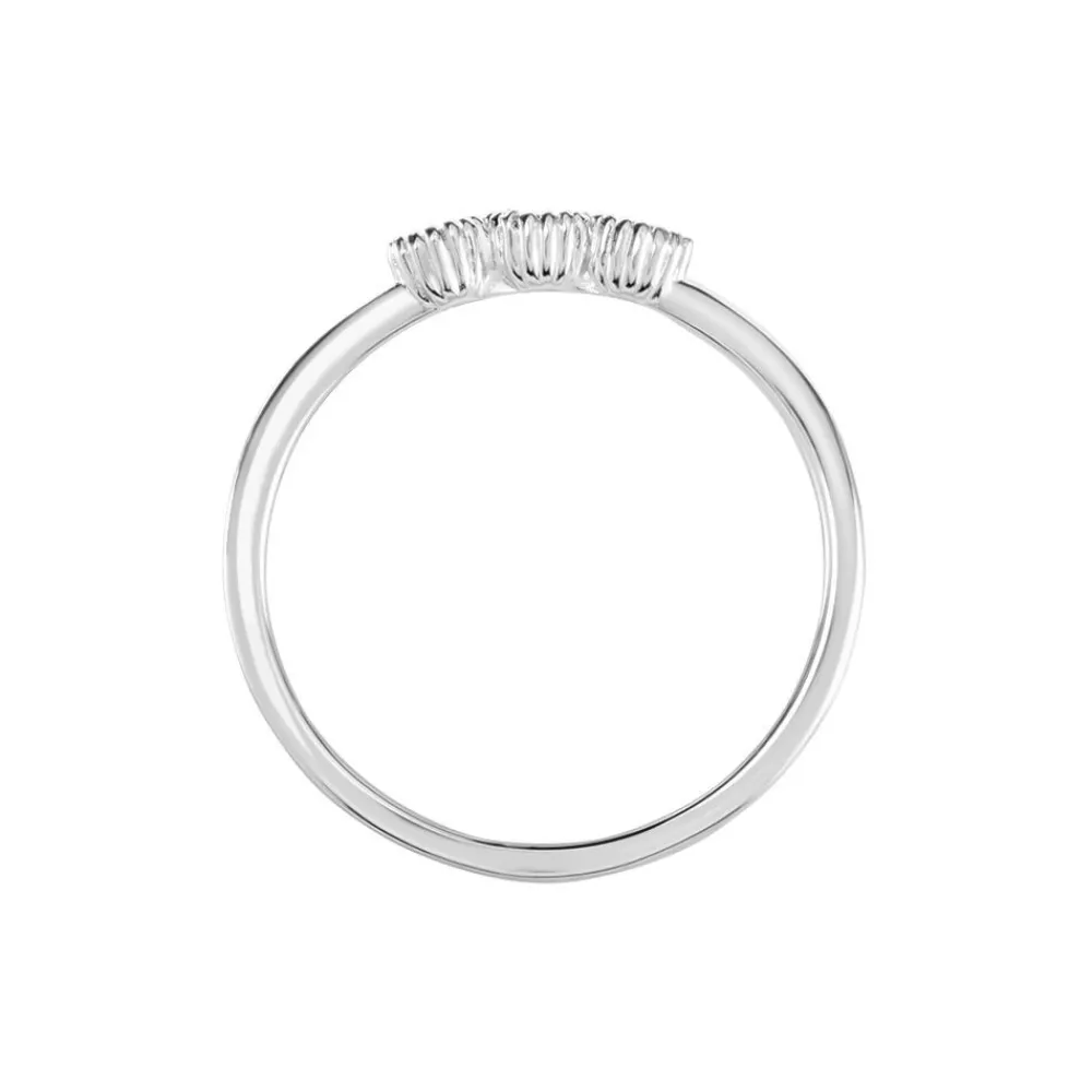 Bague Kasey Argent Blanc Oxyde De Zirconium|Marc Orian Sale