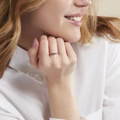 Bague Kasey Argent Blanc Oxyde De Zirconium|Marc Orian Sale
