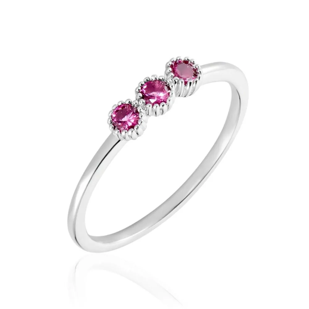 Bague Kasey Argent Blanc Oxyde De Zirconium|Marc Orian Sale