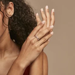 Bague Kassandre Argent Blanc Oxyde De Zirconium|Marc Orian Discount