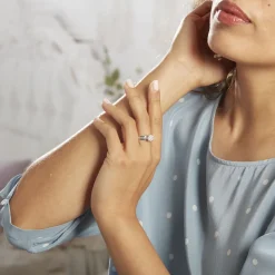 Bague Kate Or Blanc Diamant Synthétique|Marc Orian Sale