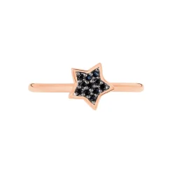 Bague Kathalyne Argent Rose Oxyde De Zirconium