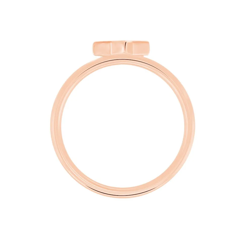 Bague Kathalyne Argent Rose Oxyde De Zirconium
