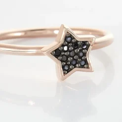 Bague Kathalyne Argent Rose Oxyde De Zirconium