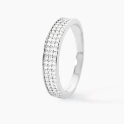 Bague Kaycee Argent Blanc Oxyde De Zirconium|Marc Orian Hot