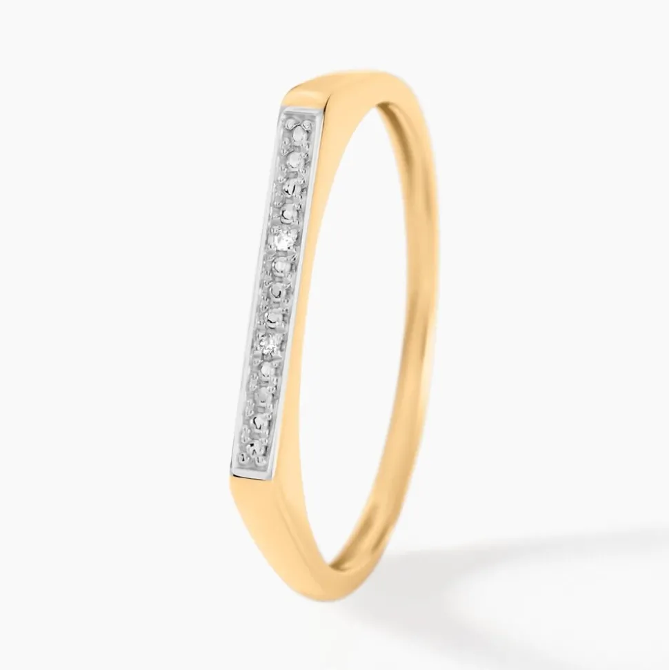 Bague Keaton Or Jaune Diamant