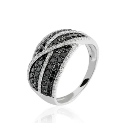 Bague Leonie Or Blanc Diamant