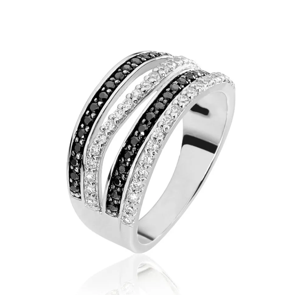 Bague Leticia Argent Oxyde De Zirconium