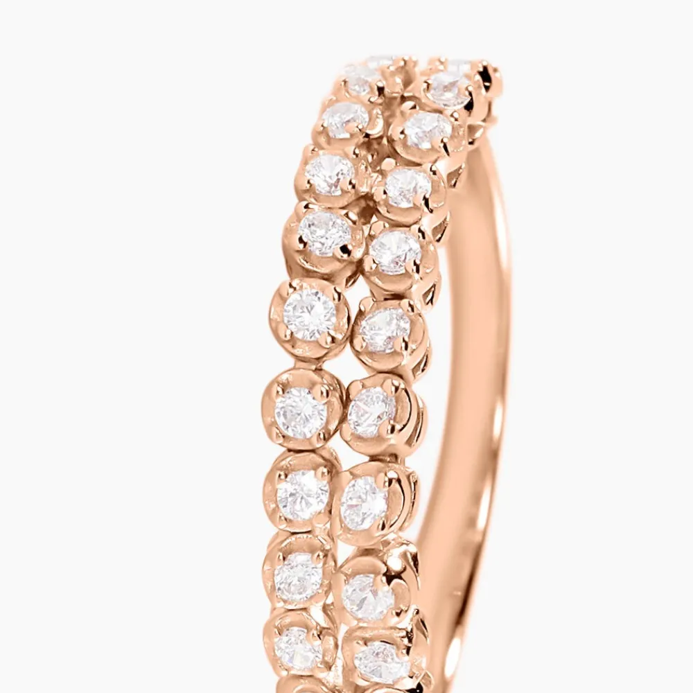 Bague Lexane Argent Rose Oxyde De Zirconium|Marc Orian Best