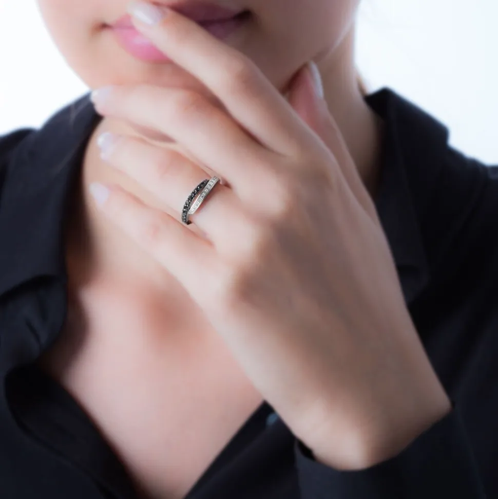 Bague Lexy Argent Oxyde De Zirconium